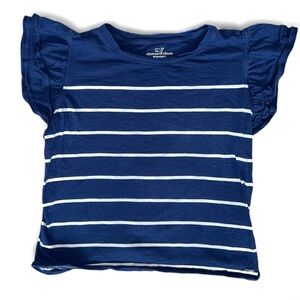 Vineyard Vines Kids Navy and White Striped Tee